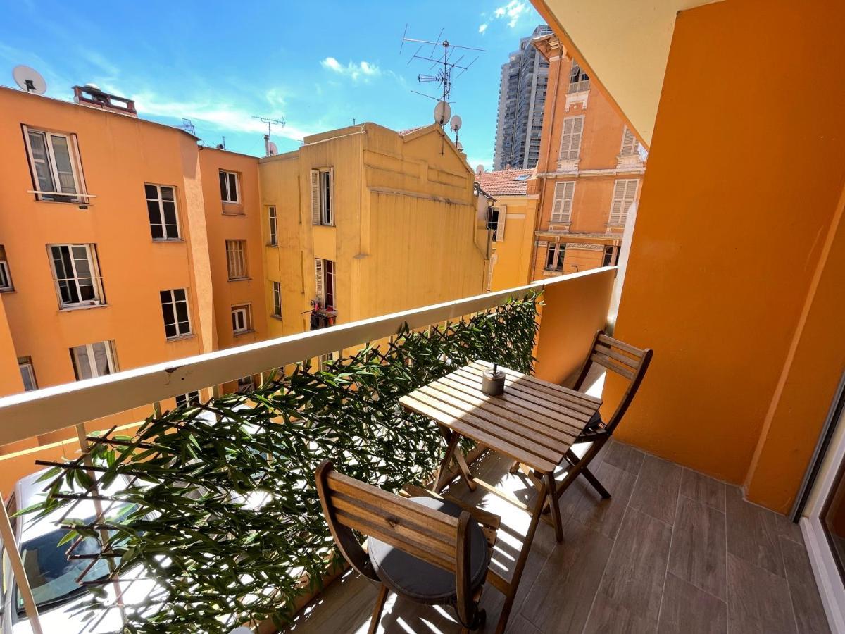 Centre De Beausoleil, Climatise, Wifi, Terrasse. Apartment ภายนอก รูปภาพ